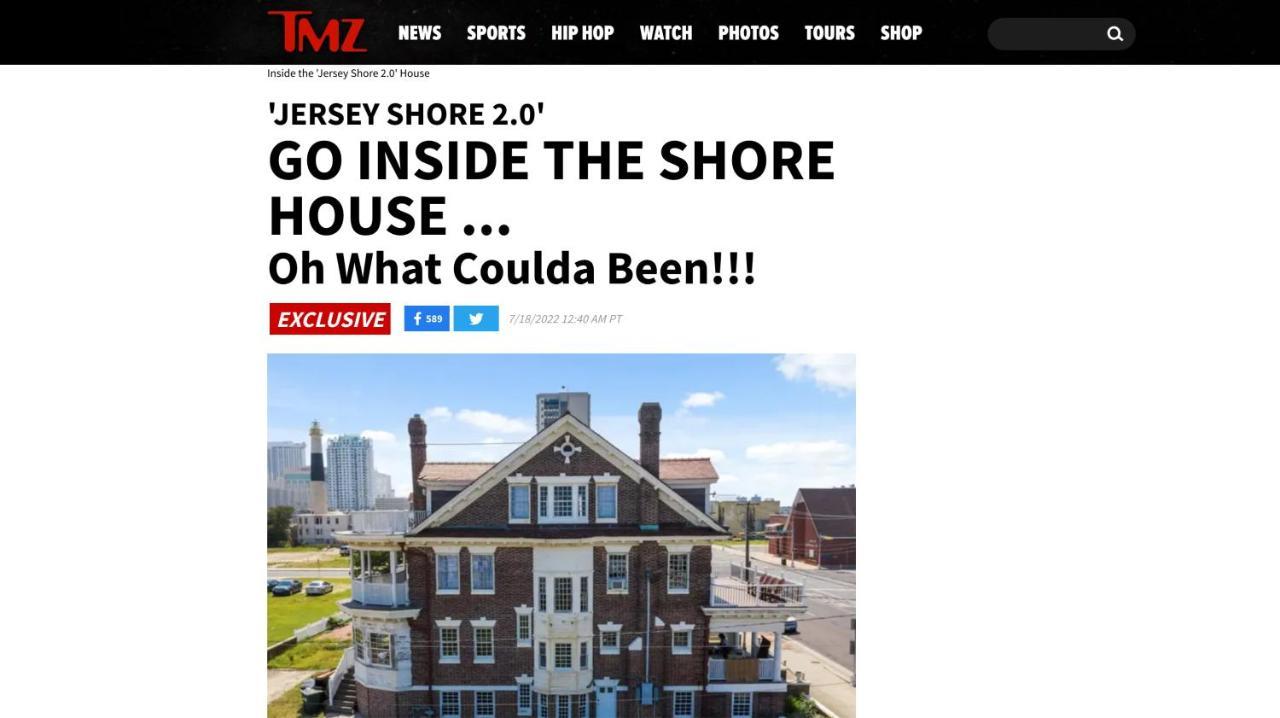 فيلا Grand Historic 8Br 6 5Ba Mansion Waterfront Decks أتلانتيك سيتي المظهر الخارجي الصورة